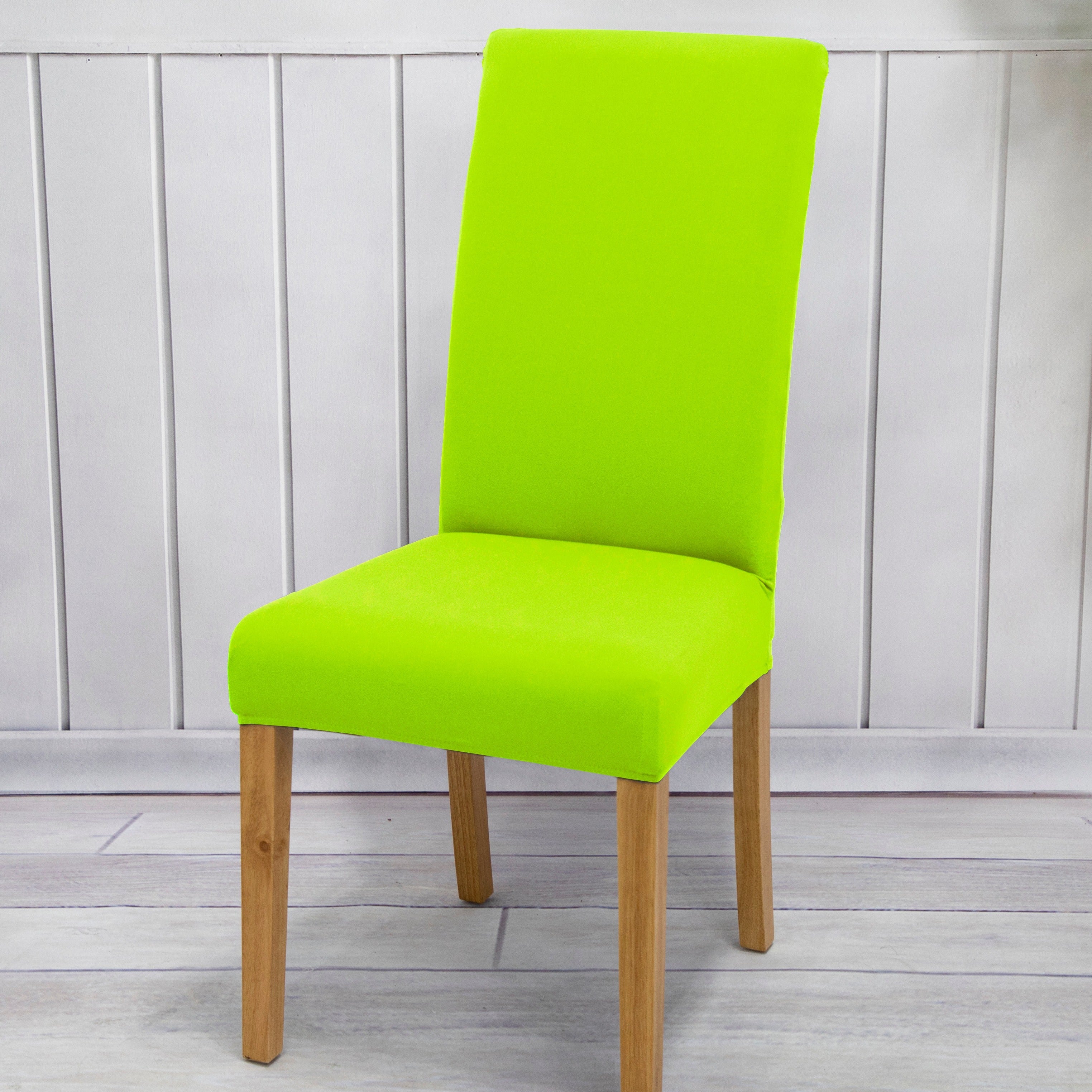 Молочный шелковый чехол для стула для столовой, отеля, церемонии, эластичный, защищает мебель