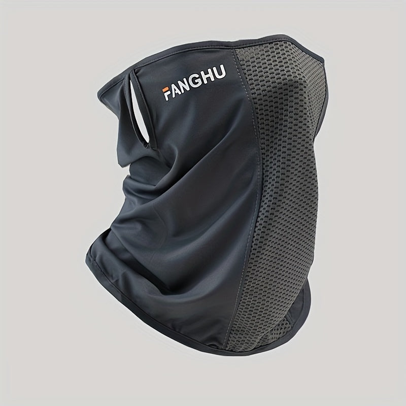 Unisex Breathable Mesh Face Mask with Sunscreen and Anti-UV Lightweight Sports Neck Gaiter