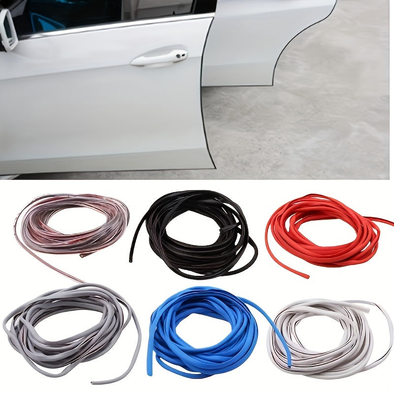 Universal Rubber Car Door Edge Guard 5M Self-Adhesive Scratch Protection