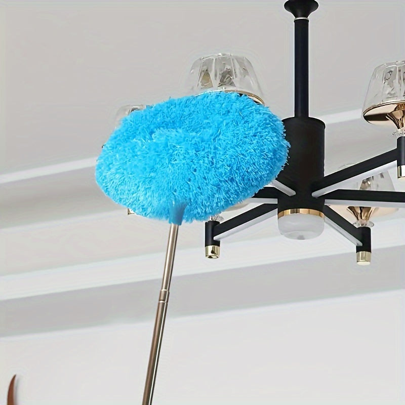 Extendable Microfiber Fan Brush for Dusting Ceiling Fans and High Surfaces
