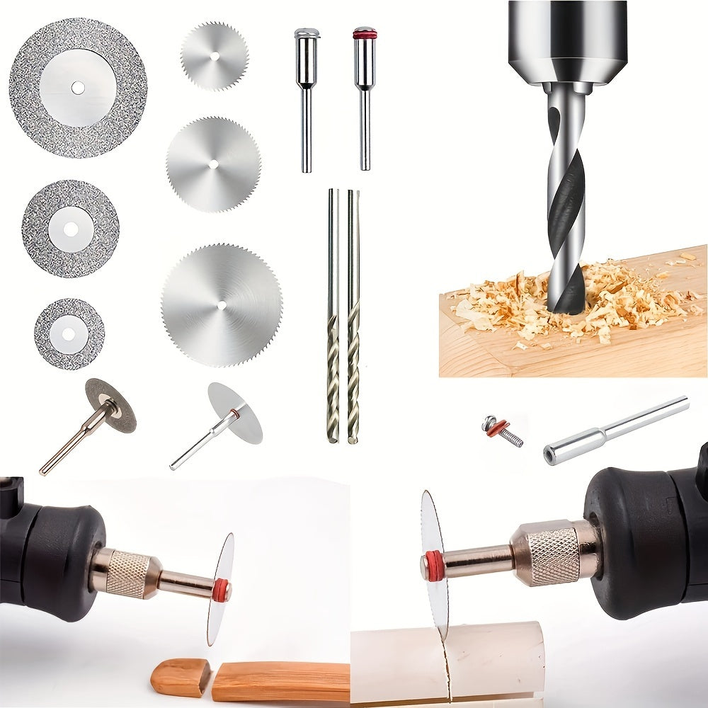 84-Piece USB Model Tool Set for Cutting Engraving Polishing and Grinding