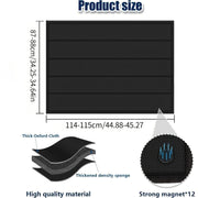 1 dona HeatShield Magnitli Kamin To'siqchisi PVC Ichki Qoplama