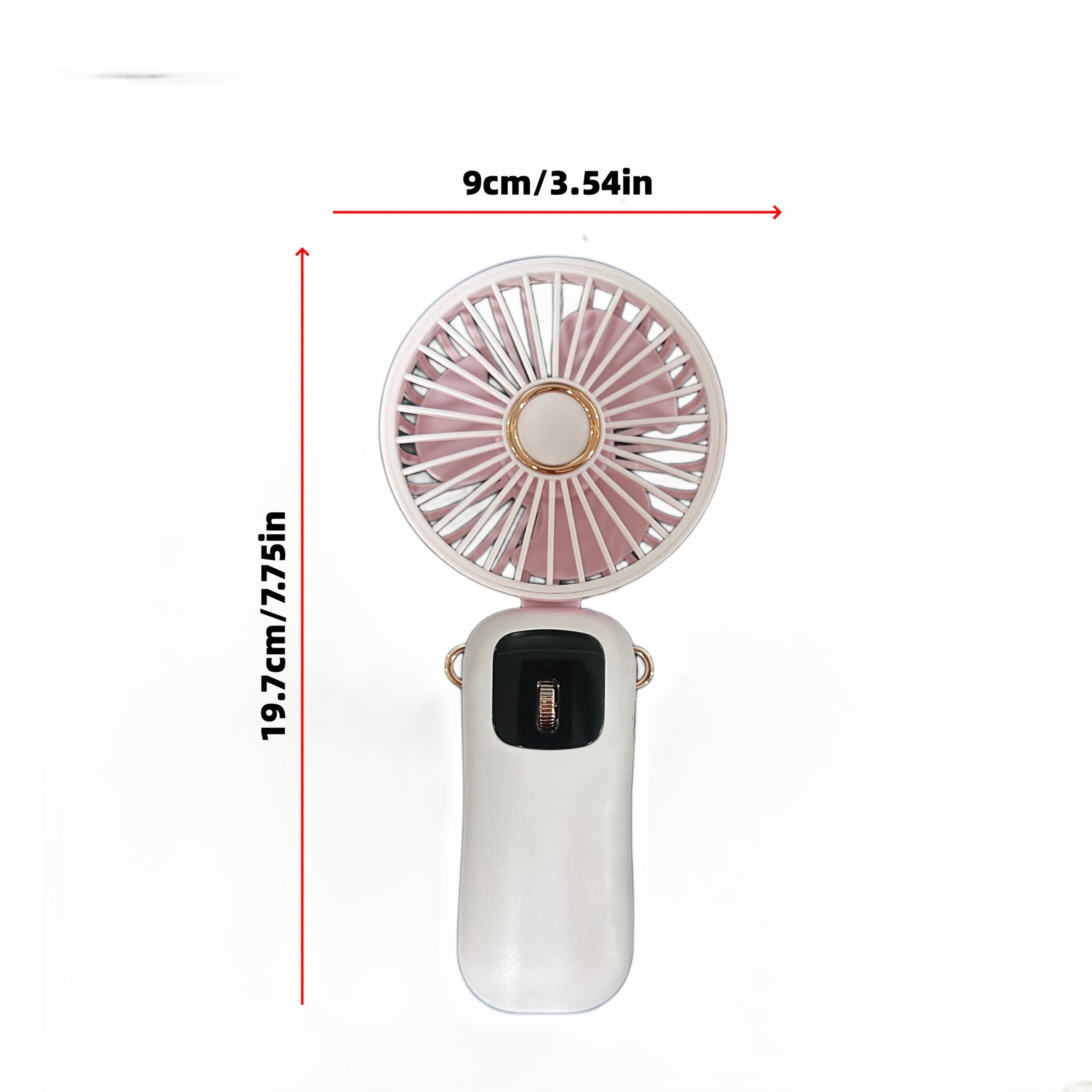 Mini Portable Handheld Fan USB Rechargeable Silent Personal Cooler