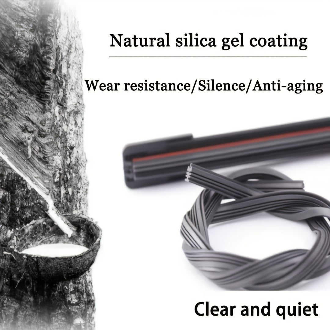 Limpiador universal de goma para escobillas, tamaños 35.56-71.12 cm