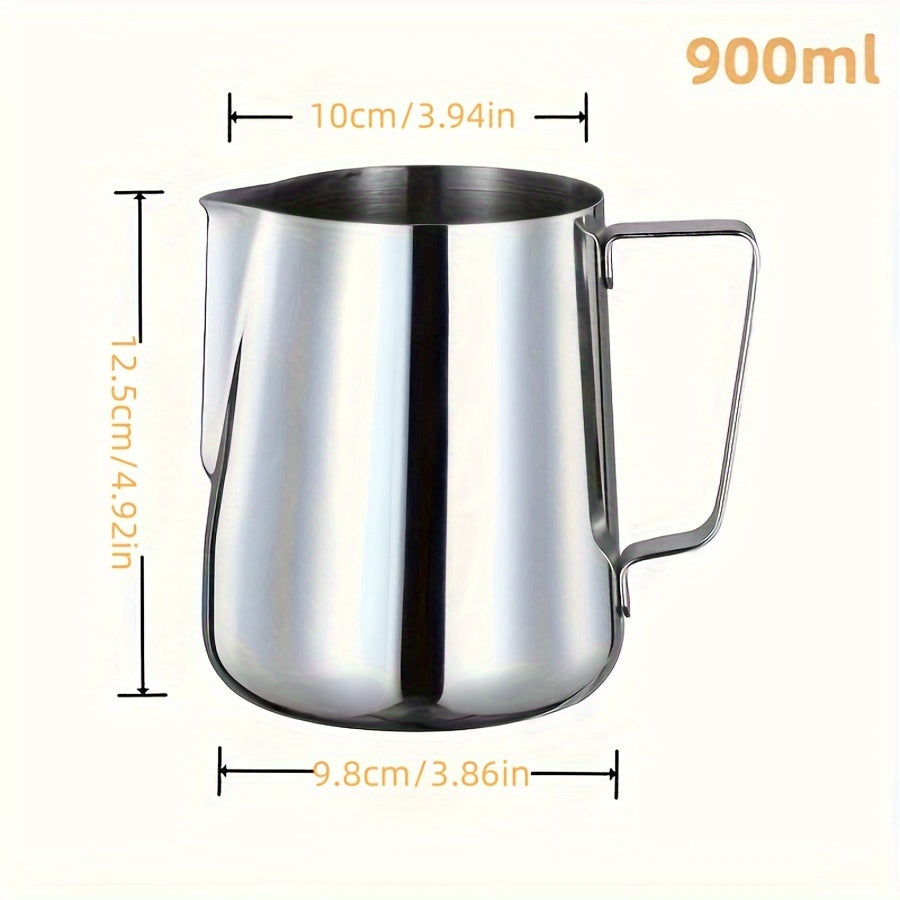 Stainless Steel Latte Art Cup for Frothing Milk and Coffee Decorating