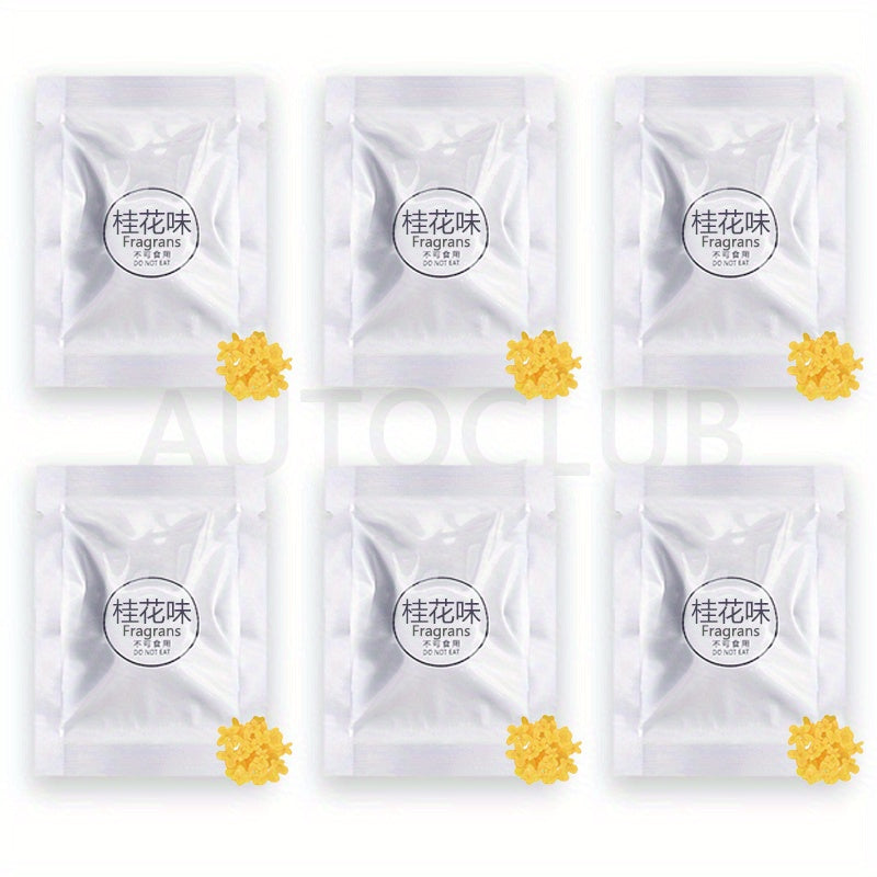 6Pcs Car Fragrance Tablets Long-Lasting Air Refreshers