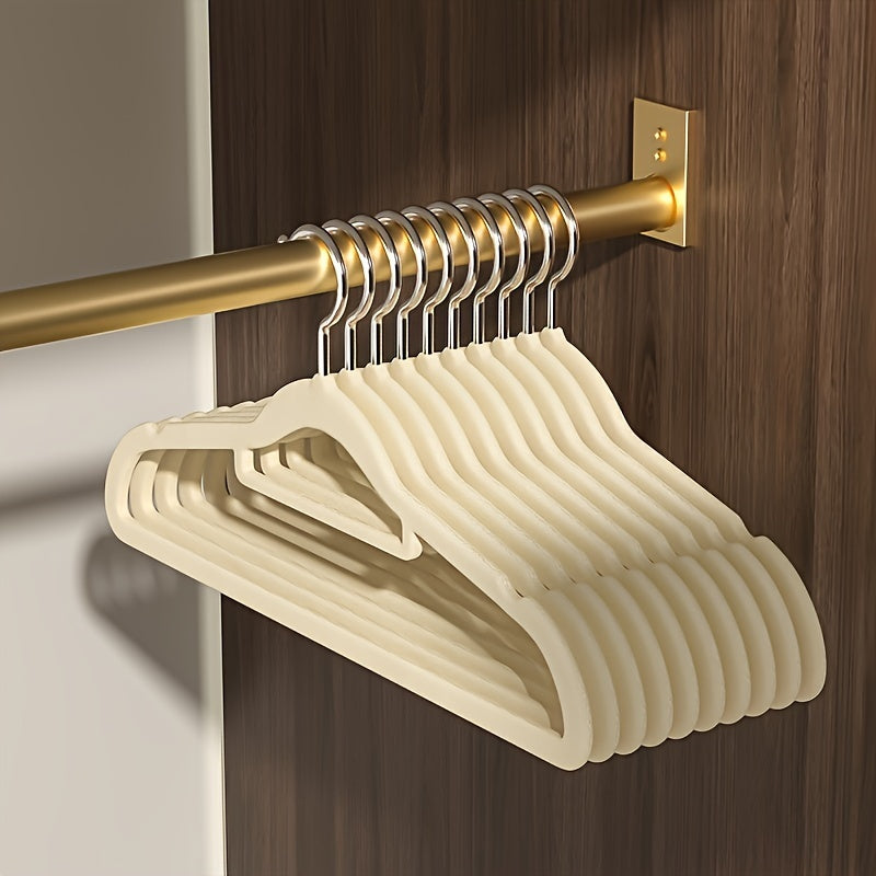Velvet Hangers Non-Slip Closet Organizer Space-Saving Storage for Home and Kitchen