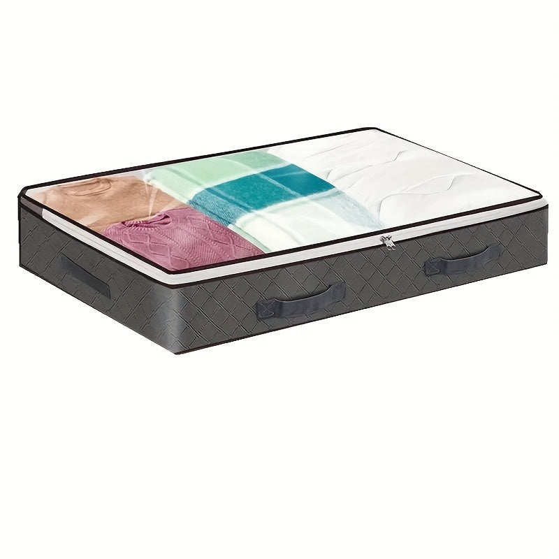 Foldable Storage Bags for Quilts Bedding Dustproof Handles Pack of 1 3 or 5