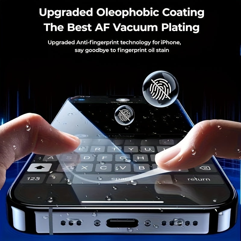 5-Pack Privacy Screen Protector for iPhone 11-16 Series HD Clarity 9H Hardness Easy Install