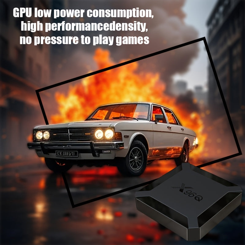 Android 10 Smart TV Box 4K Streaming Quad Core WiFi EU Plug