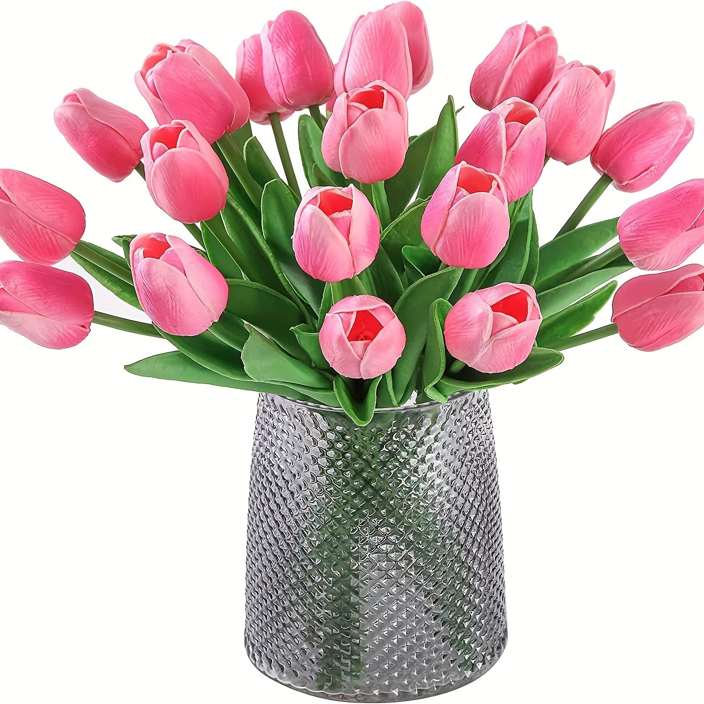 Set of 10 Artificial Tulip Flowers for Home Decor Weddings Offices Cafes and Gifts