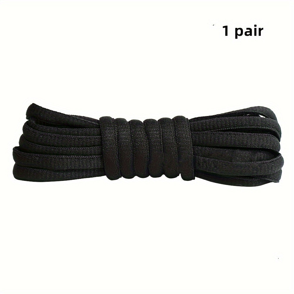 Unisex Classic Nylon Half Round Shoelaces for Sneakers 100cm-120cm