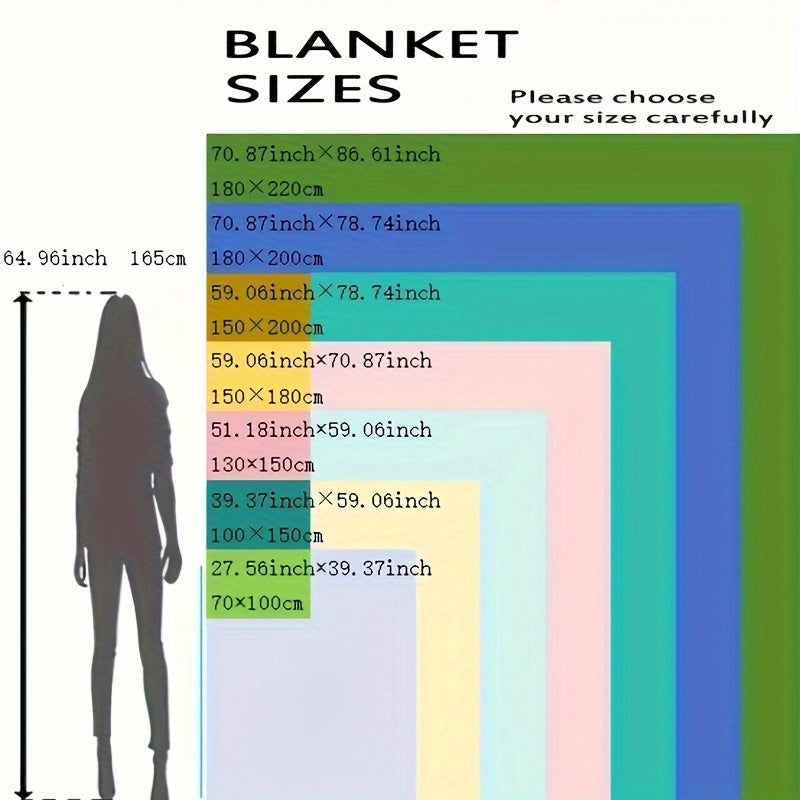 All-Season Flannel Throw Blanket with Pomeranian Dog Pattern Soft Warm Versatile for Sofa Bed Car Office Travel