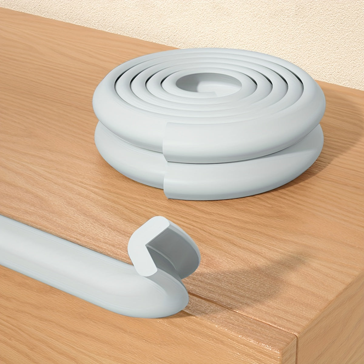 L-Shaped Corner Protector 2M Adhesive Corner Guard for Table Edges and Safety