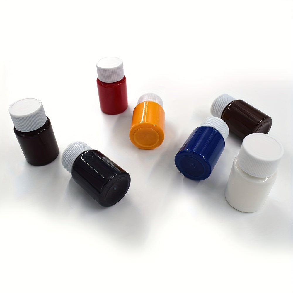 Leather Edge Paint Dye Kit 30ml for Shoe and Leather Edge Finishing Supplies