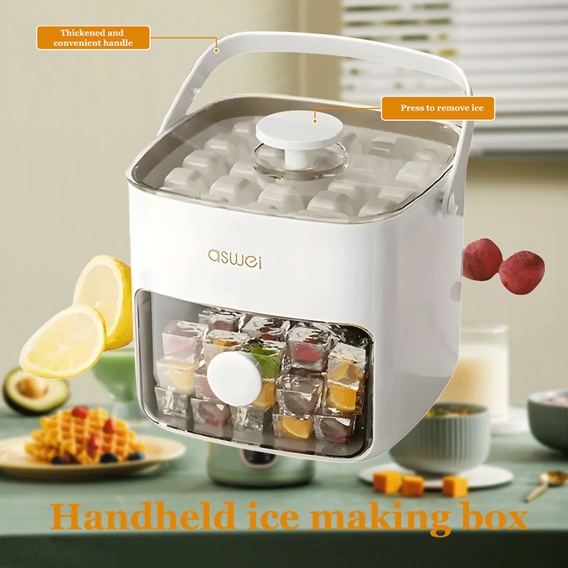 Portable Ice Maker Compact Large Capacity for Outdoor Use