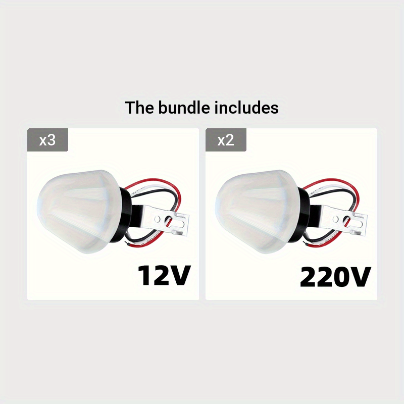 Photocell Light Switch Sensor 10A AC/DC Outdoor Auto Photo Control