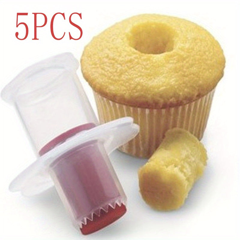 Set of 1 2 or 5 Cupcake Corers and Fillers Reusable Baking Tool Kitchen Supplies