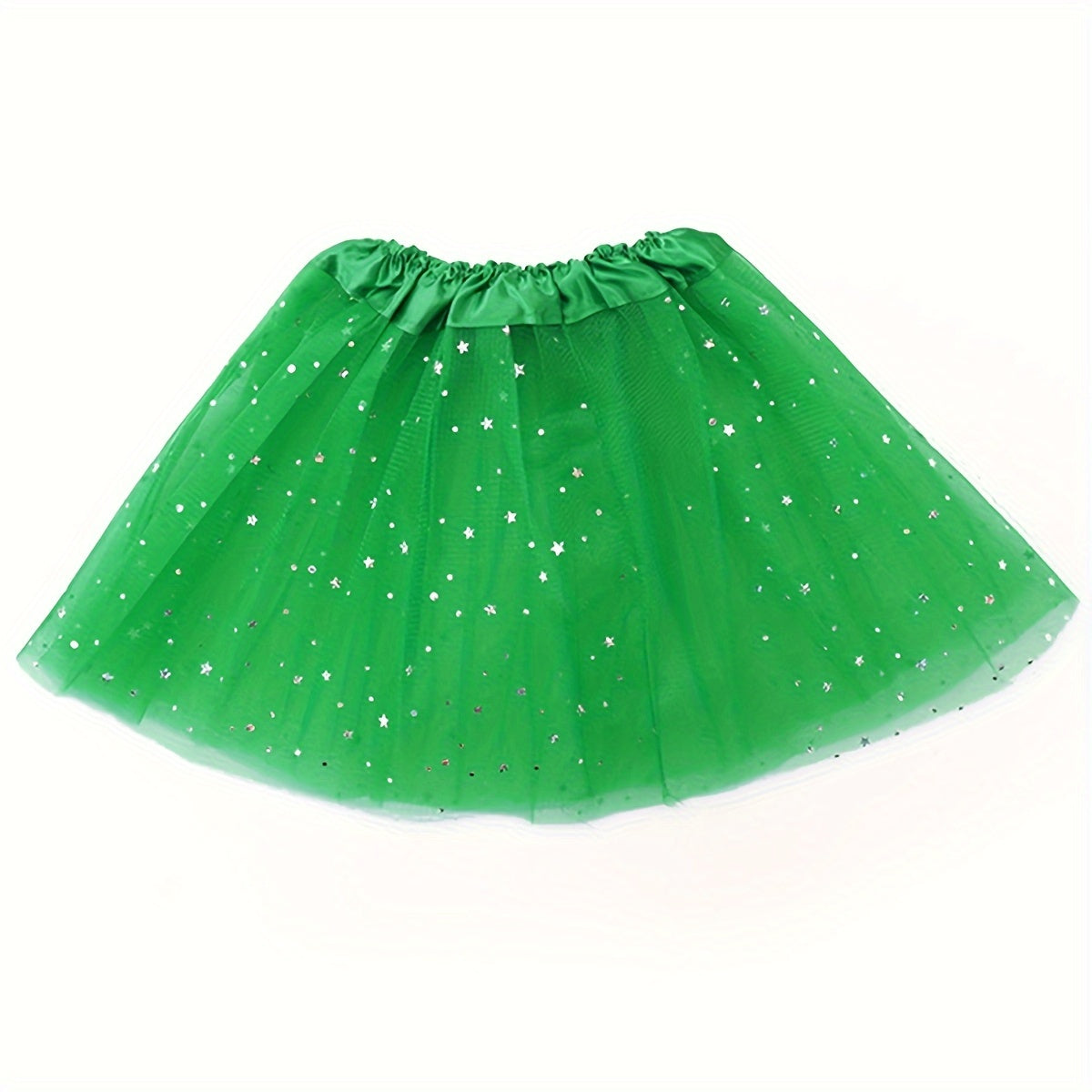 Women’s Neon Running Tutu Skirt with 3 Layers for Parties Halloween Polyester