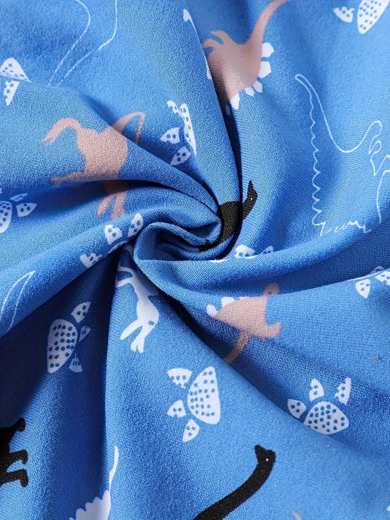 Boys 3-Pack Cotton Blend Boxer Briefs with Dinosaur Patterns, Breathable Comfortable Underwear