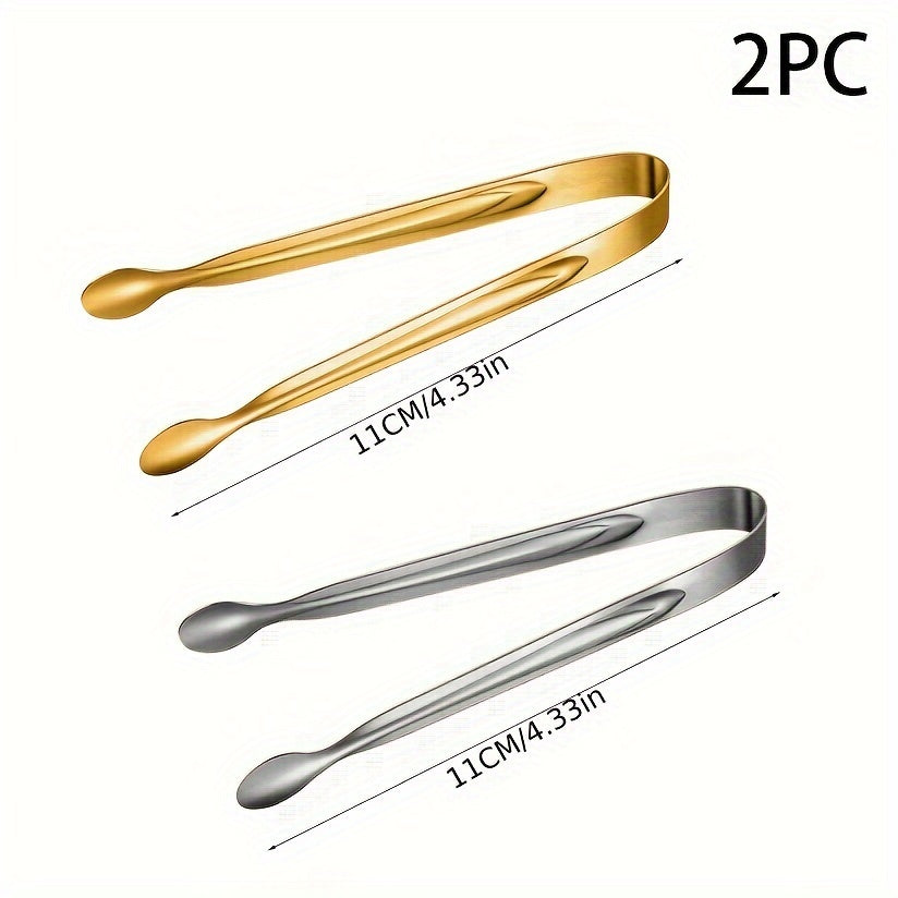 Stainless Steel Mini Tongs for Serving and Catering 10/12 Inch