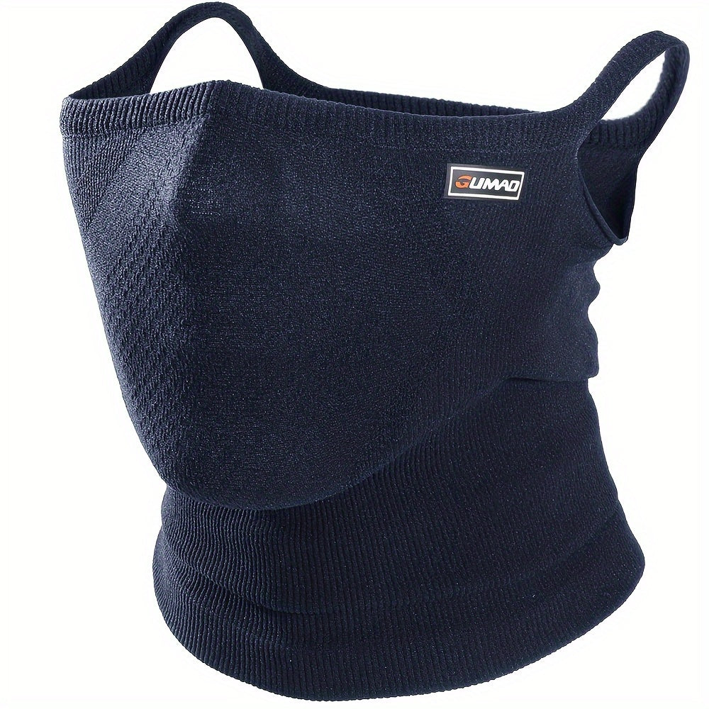 Half Face Mask Breathable Knitted Neck Gaiter for Sun Protection Moisture Wicking Outdoor Sports