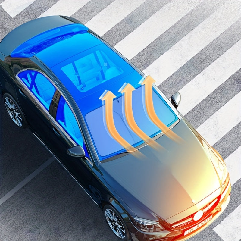 Universal avtomobil quyosh nuri bilan himoyalash va issiqlik izolyatsiyasi bilan shifon