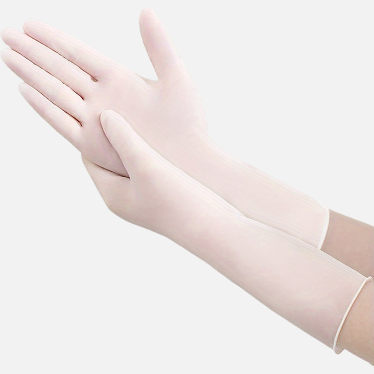 50 Waterproof Nitrile Gloves Latex Powder-Free for Cleaning Kitchen Car Tattoo