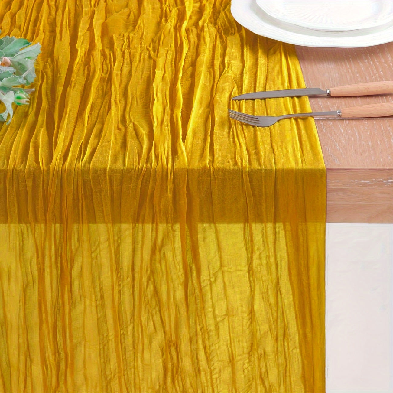 Bohemian Style Table Runner for Weddings Parties and Events