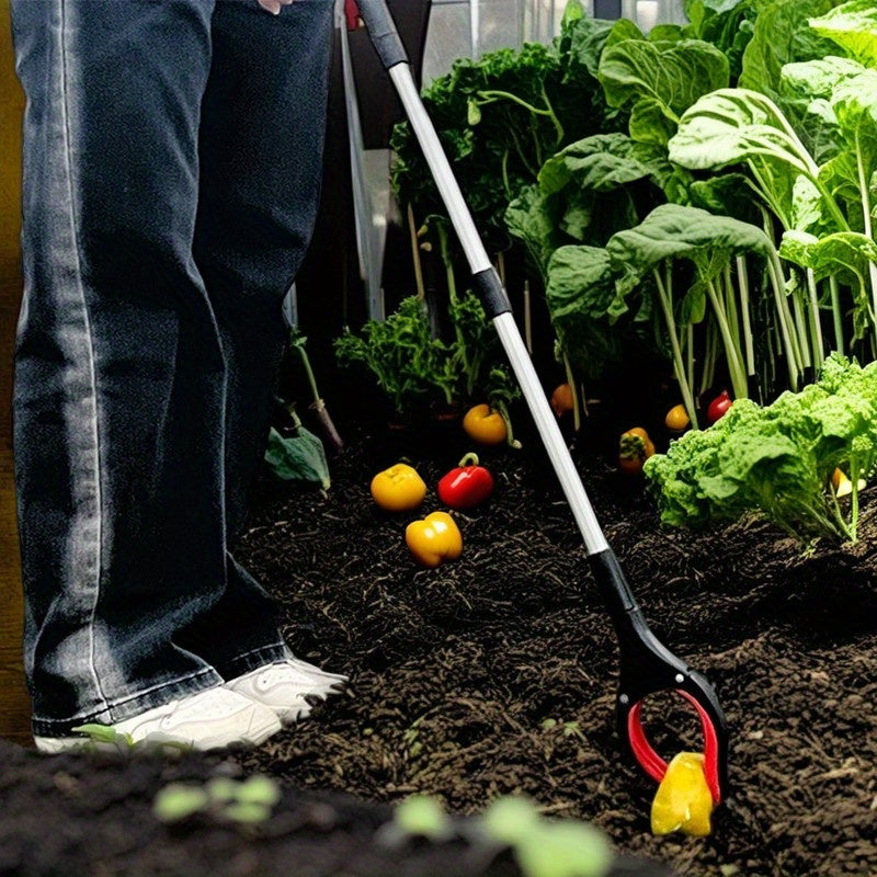 Durable Aluminum Garden Tool with Comfortable Handle for Trash and Fireplace Cleanup