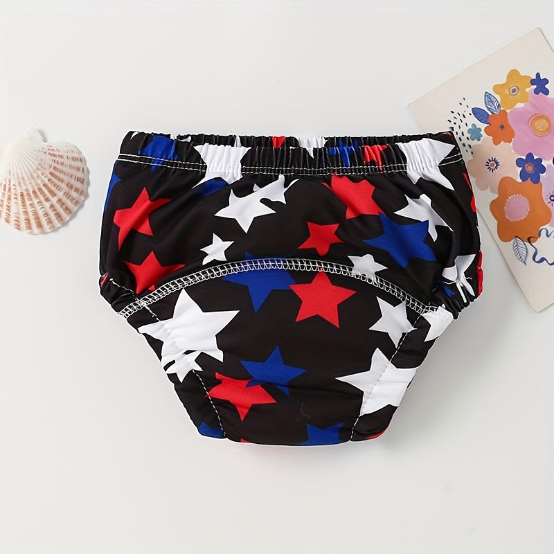 10 ta Potty o'rgatish shimlari to'plami - Yuvilishi mumkin va cho'ziluvchan, chiroyli naqshlar bilan | Yoshlarni hojatxona mustaqilligida yordam berish