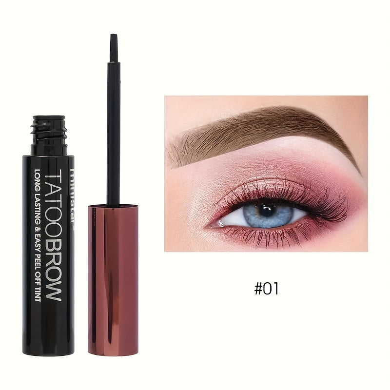 Eyebrow Gel Tint Semi-Permanent Waterproof Transfer-Proof Long-Lasting