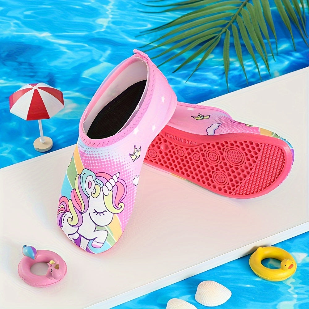 Girls' Quick-Drying Beach Shoes for Hiking Snorkeling Swimming Non-Slip