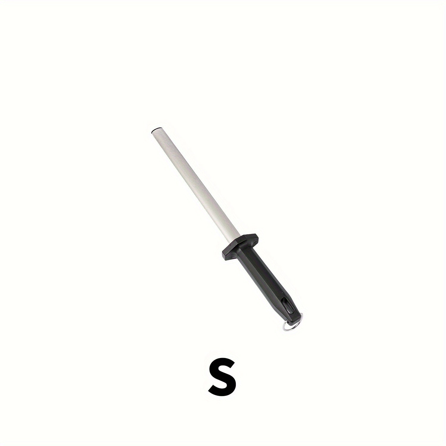 Handheld Stainless Steel Knife Sharpener for Kitchen Knives Medium Grit Manual Honing Stick