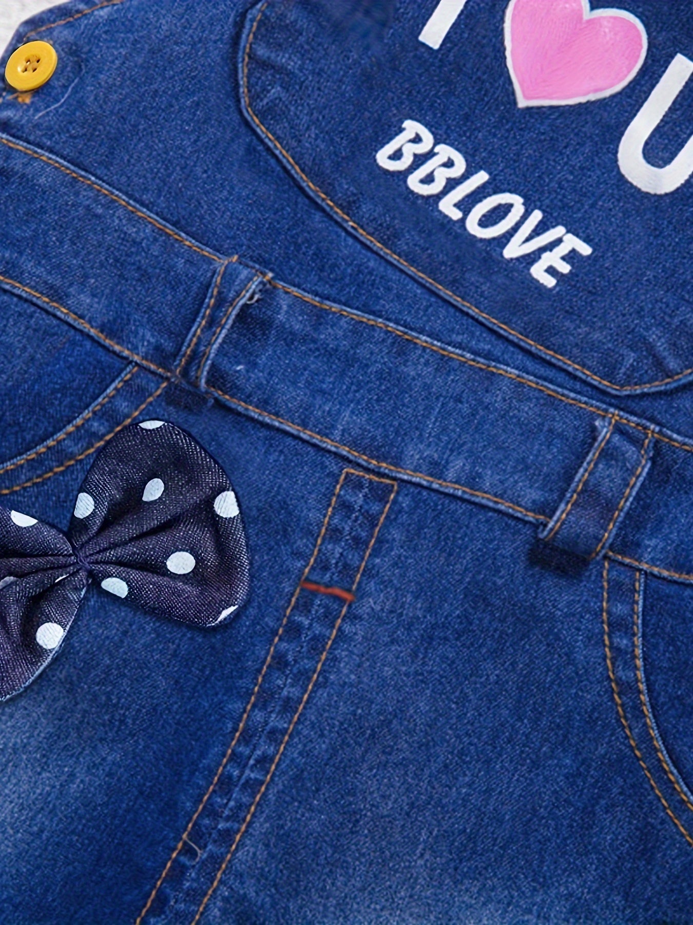 Стильные рабочие брюки для девочек с переносными ремнями для детей