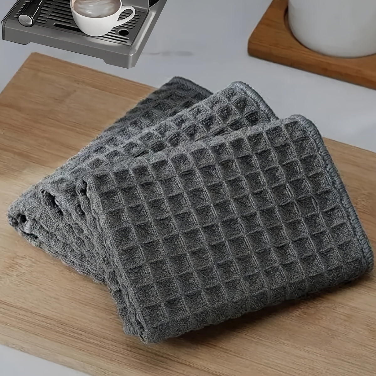 3-Pack Non-Woven Towels for Coffee Machines Absorbent Spill Cleaners