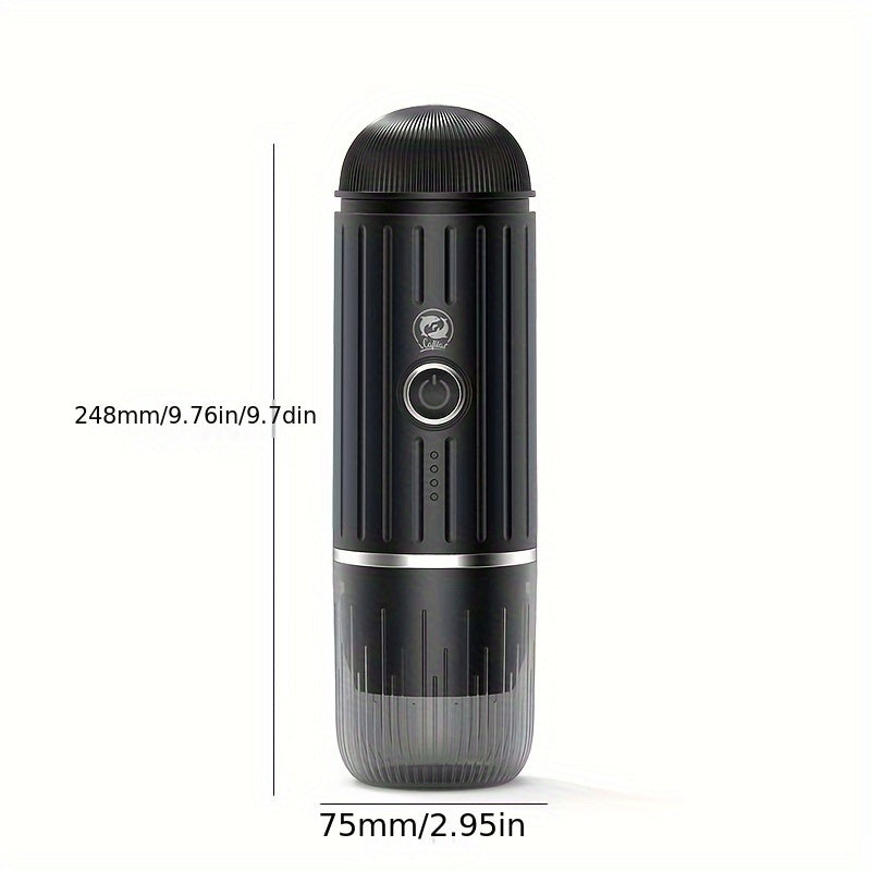 Portable Electric Espresso Maker for Travel Camping Office 0.5L 1900Kpa