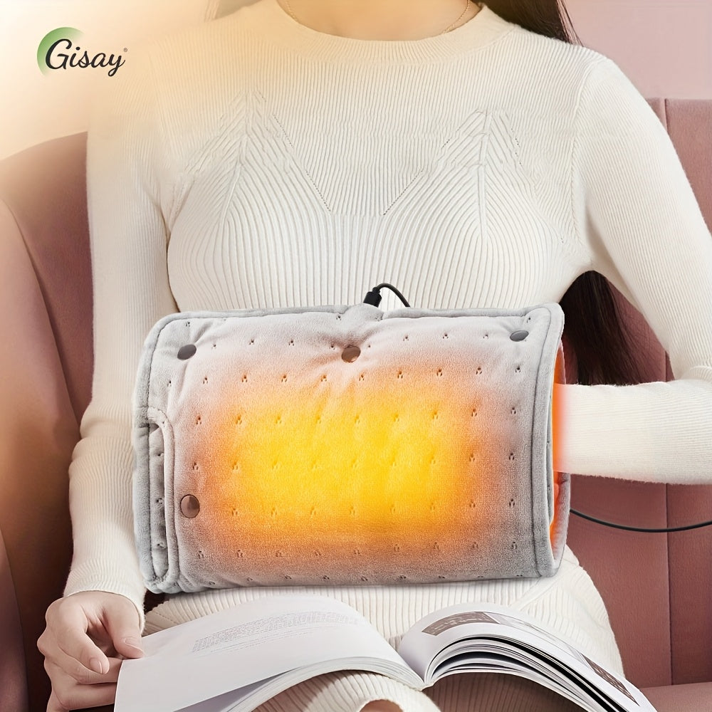 Портативный нагреватель для рук из фланели, электрическая грелка, перезаряжаемая, с регулируемой температурой