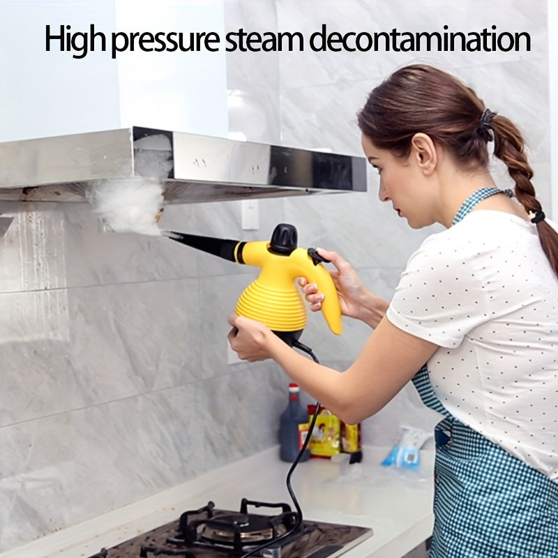 Handheld Steam Cleaner with 9 Accessories for Stain Removal 600W EU Plug
