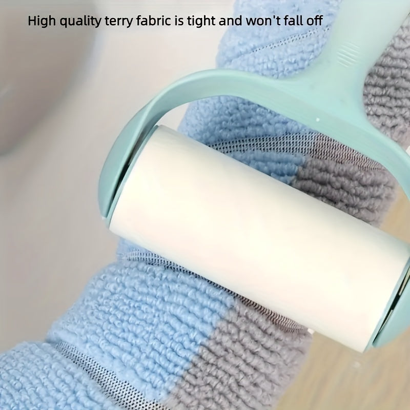 Uy va tijorat uchun tutqichi bo'lgan plush to'qilgan hojatxona o'rnagi - qalin, iliq va qulay.