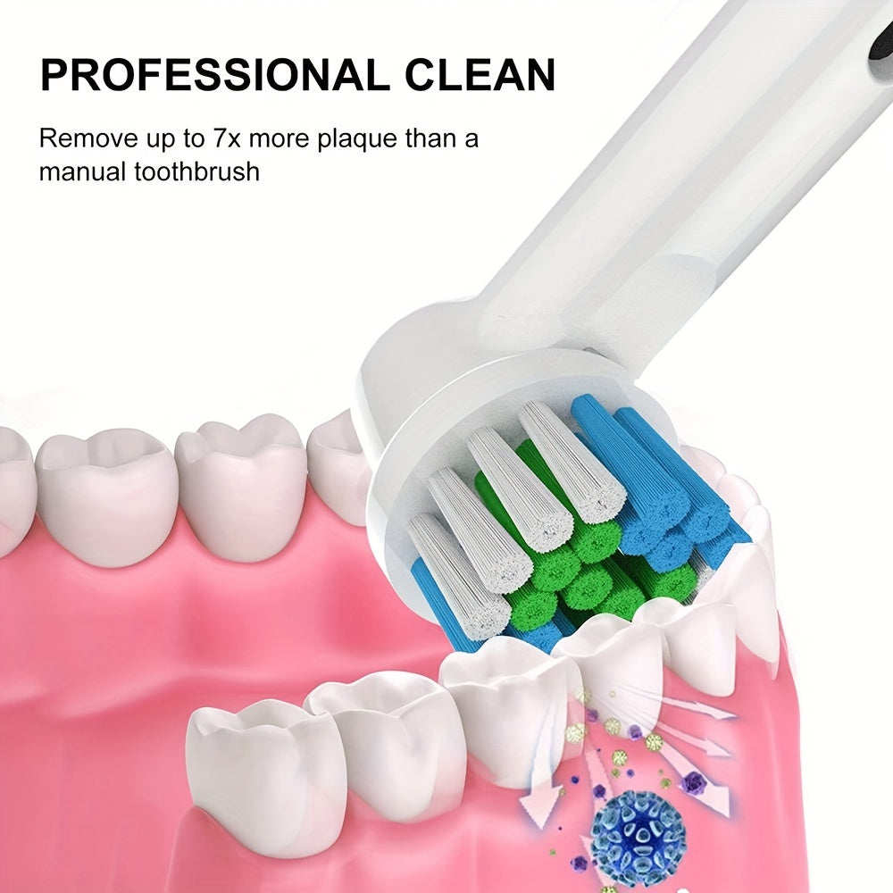 4-20 dona almashtirish elektr tish tozalash boshliqlari Oral Care bilan mos keladi