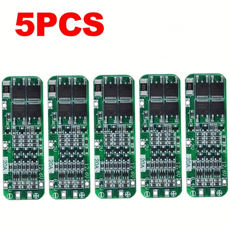 Li-ion 18650 Battery Charger PCB BMS Protection Board 12.6V with Recovery