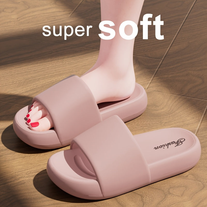 Women's Lightweight EVA Indoor Outdoor Slippers Thick Sole Quick-Dry Home Shoes