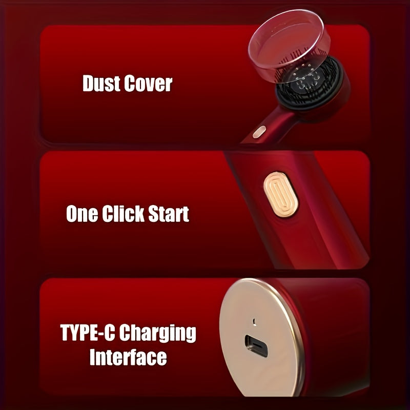 USB quvvatli, 1400mAh batareyali, plastik materialdan tayyorlangan, hidlanmagan qayta zaryadlanadigan elektr bosh massaj qiluvchi taroq. Vibratsiya funksiyasi, barcha soch turmushlari uchun uyda foydalanish uchun 3 massaj rejimi mavjud, ideal.