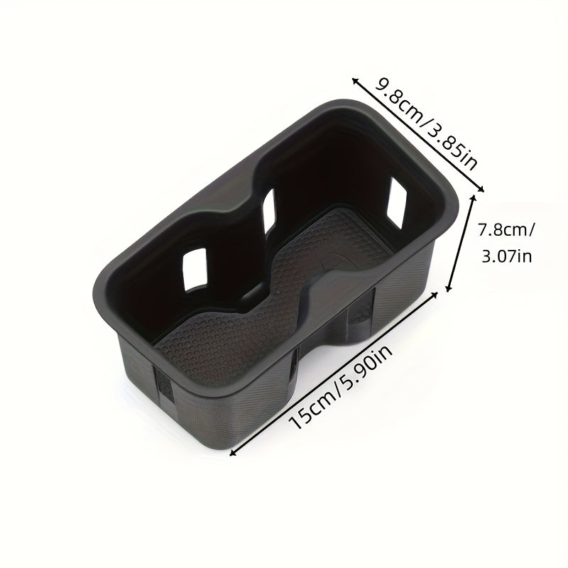 Durable Silicone Car Cup Holder Organizer Multi-Functional Storage Rack