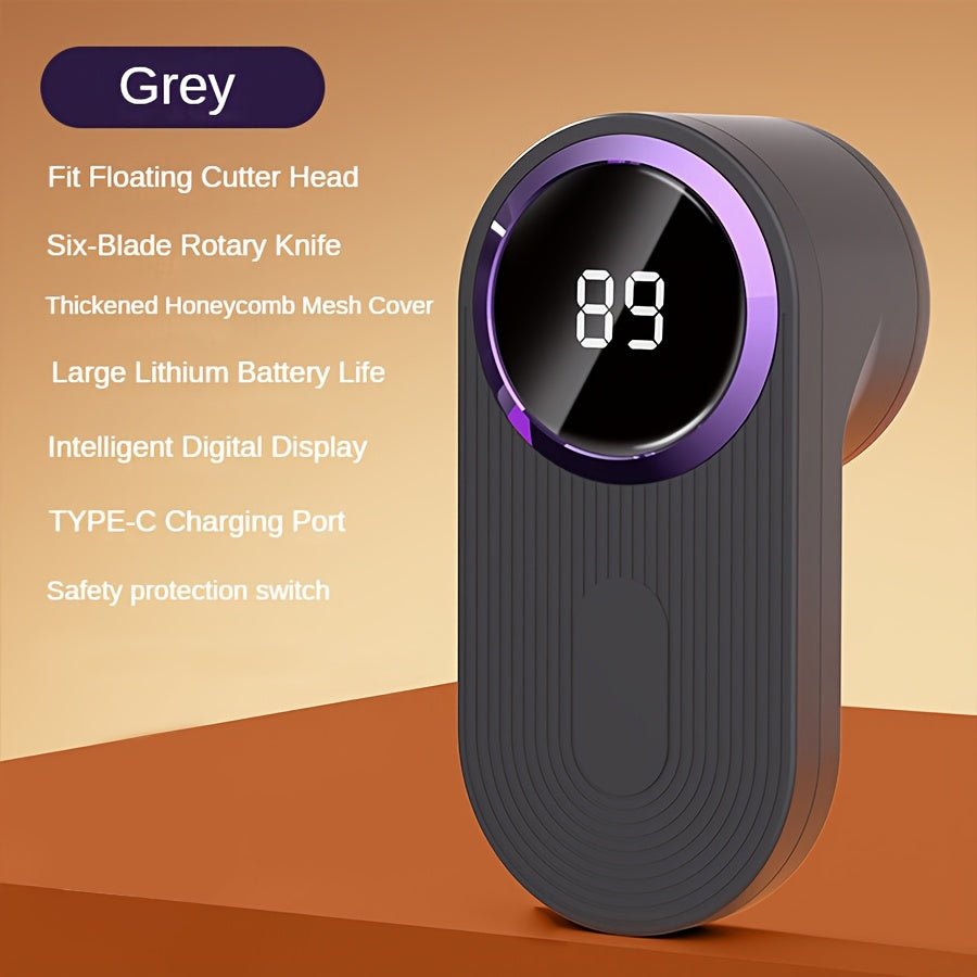 USB Rechargeable Portable Lint Remover for Clothes Sofas and Carpets