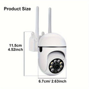 Outdoor Security Camera System with Night Vision Motion Alerts and Two-Way Audio 5-Pack