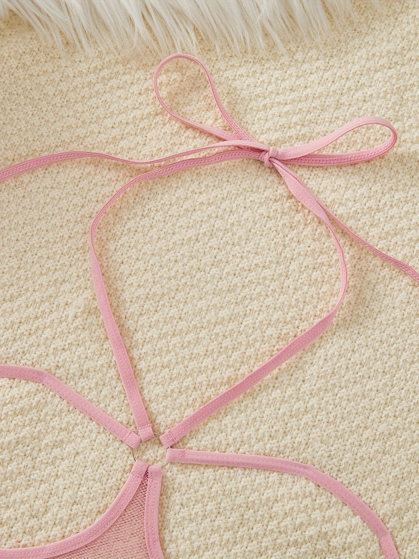 Women's Black Lace Bodysuit for Nightwear and Lingerie