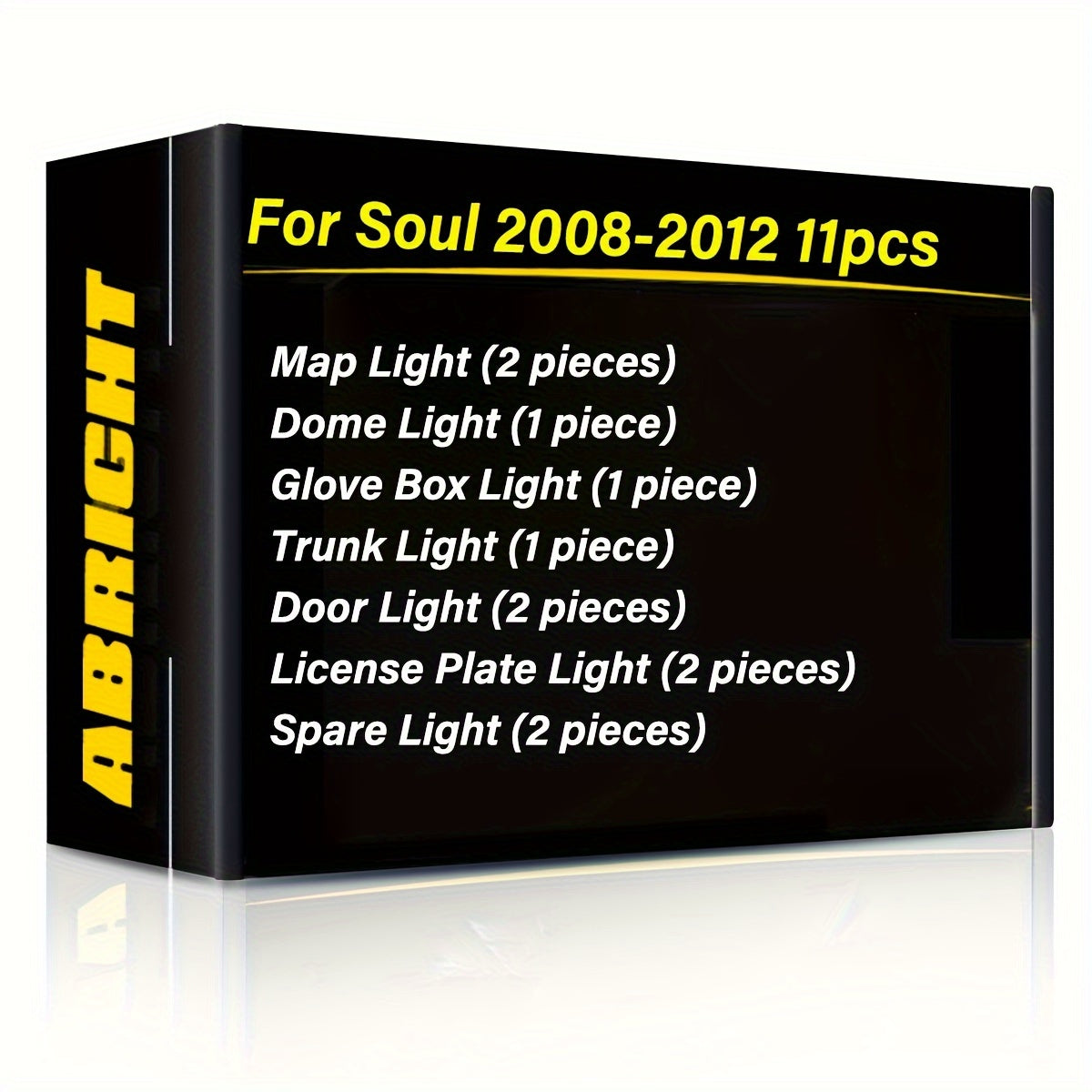 Interior LED Light Kit for Car Vehicles, Bright White, Easy Install