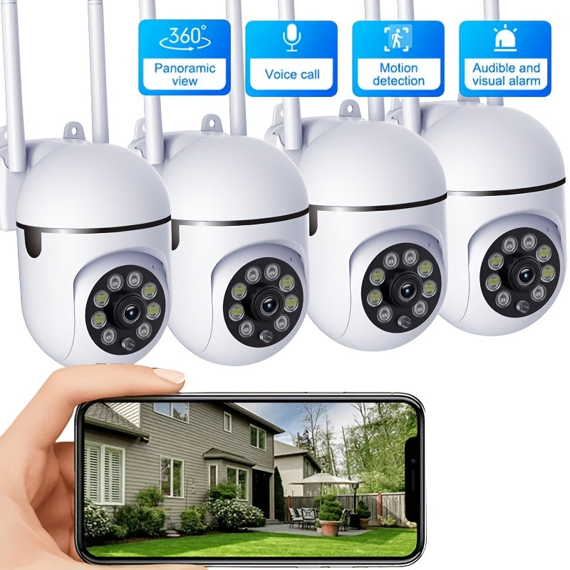1080P HD WiFi Indoor Security Camera with Pan Tilt Zoom Two-Way Audio Night Vision